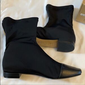 ALL BLACK COCO BOOTIES.  NEW